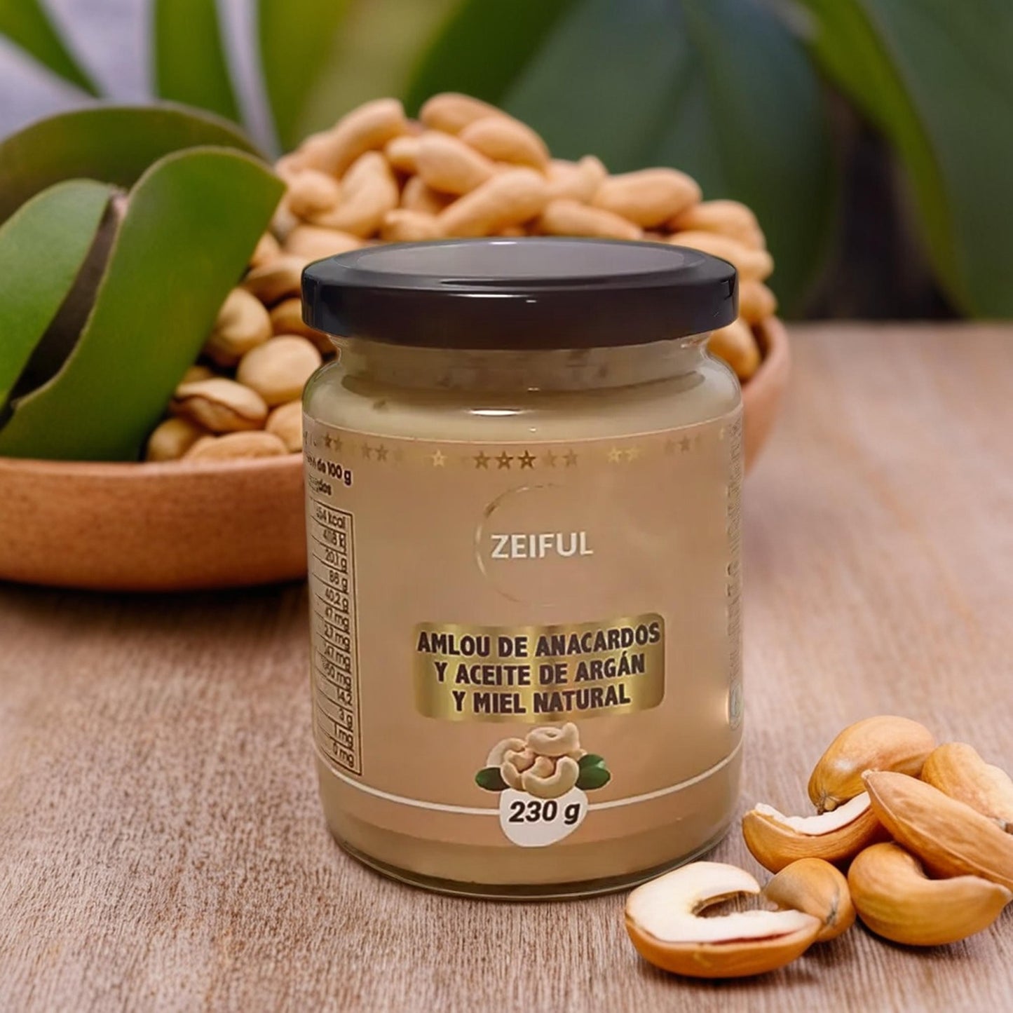 Amlou de anacardos y aceite de argán 230g & 360g